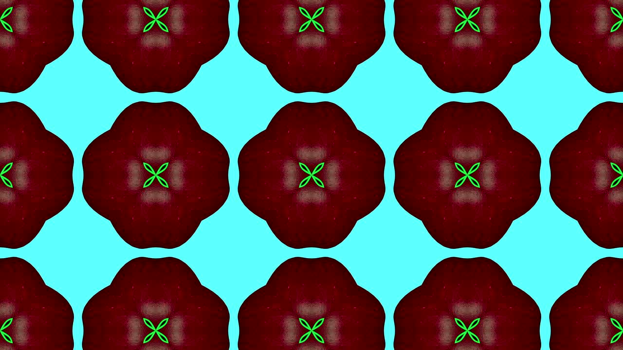 un kaleidoscopio o un mandala de colores pastel abstractos sin costuras.