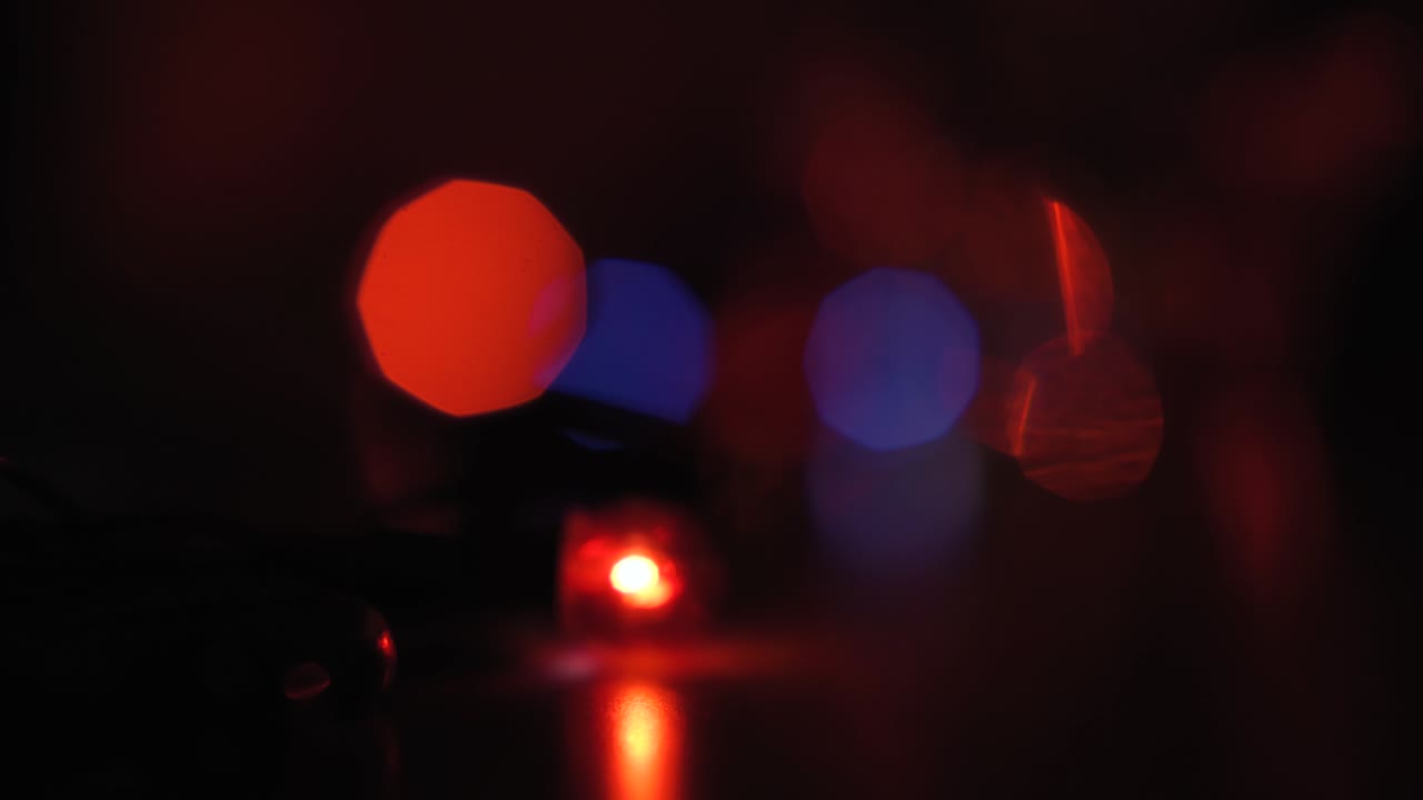 luces festivas y brillantes de navidad