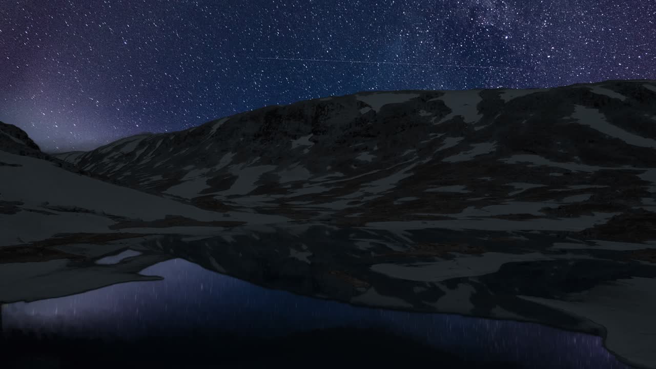 밤하늘의 매혹적인 전망