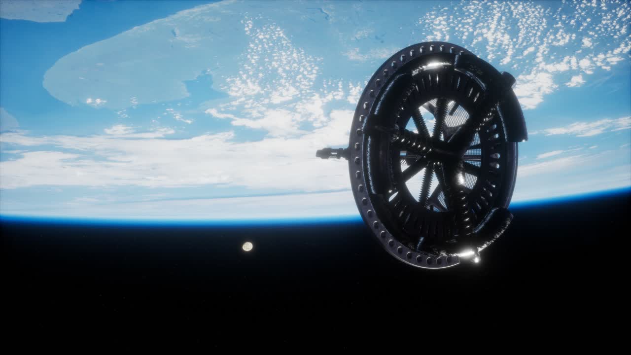 지구 주위를 공전하는 미래의 우주 위성