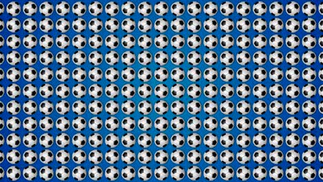 football ball soccer blue background pattern