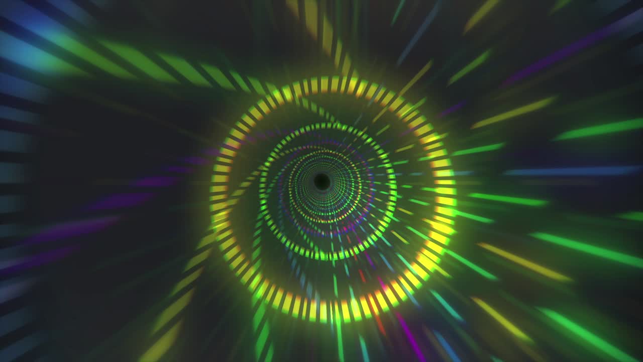 el túnel vj abstracto creativo