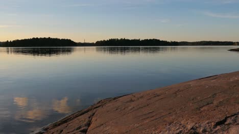 calm water, calmness and serenity, scenic sunset sea view