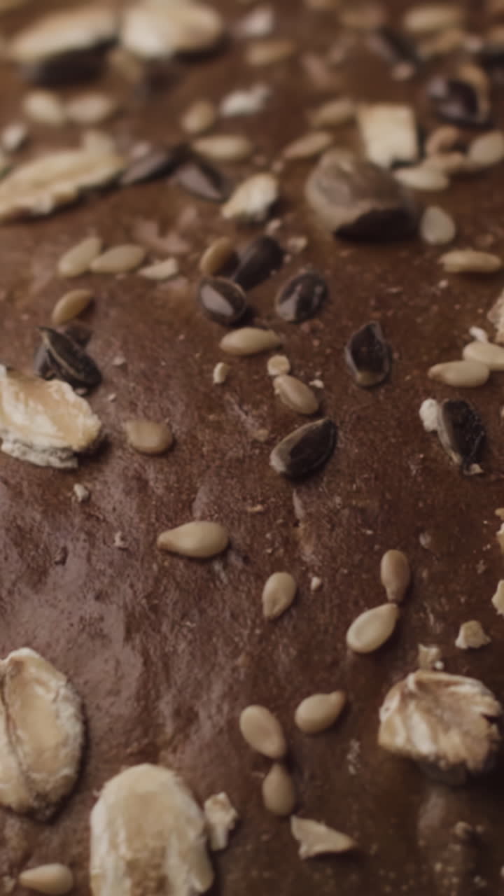 крупный план текстурированного цельнозернового хлеба