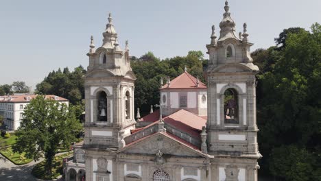 sanctuary of bom jesus do monte, portuguese catholic shrine in tenões, braga