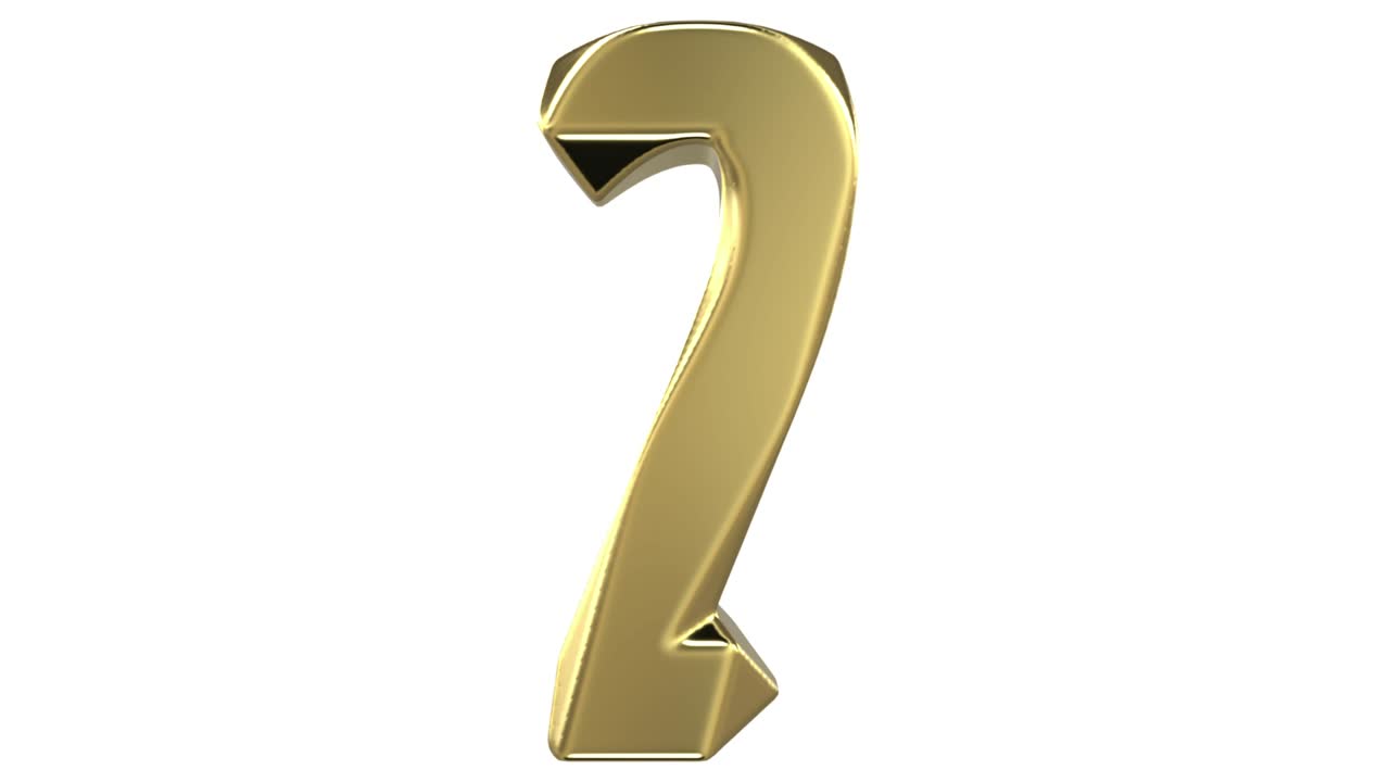 Transformation of the "2" digit into the "7" digit and reverse