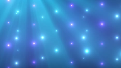 animación de bucle de luz conducida por el brillo de la etapa