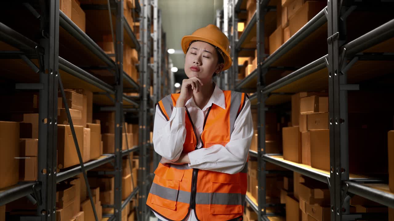 생각 속의 창고 노동자