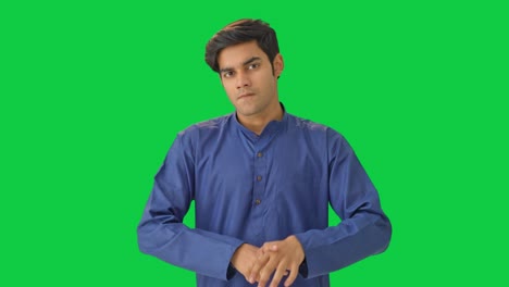 Angry-Indian-man-showing-anger-Green-screen