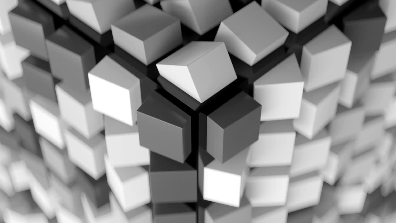 el fondo cúbico abstracto.
