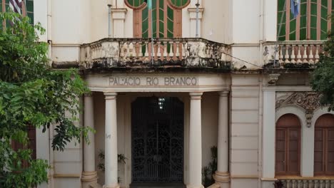 palace in a country side city of brazil