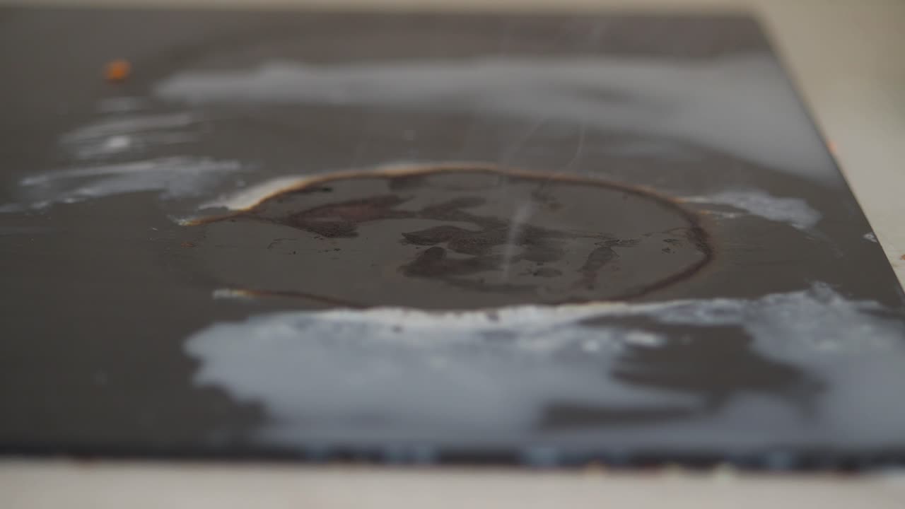 Abstract paint texture