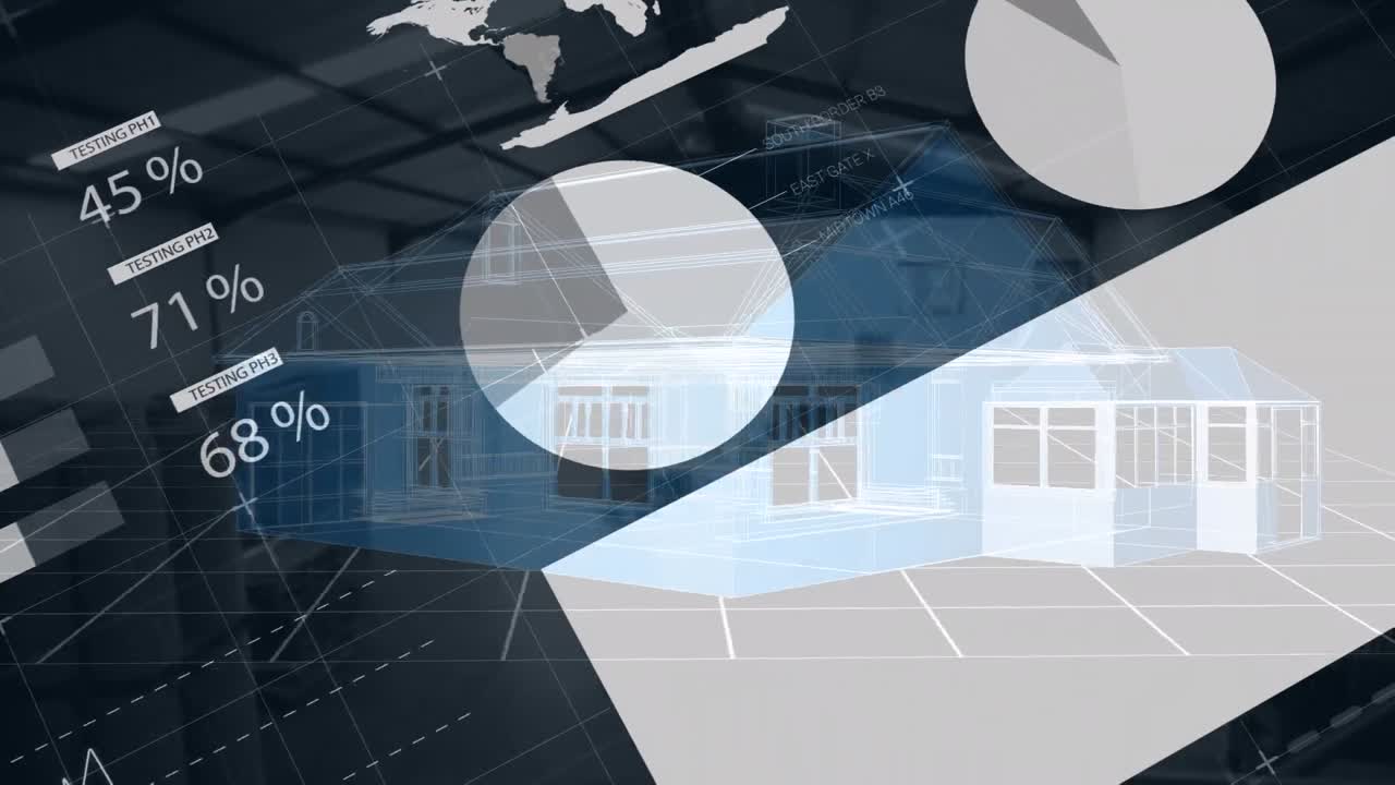 데이터 처리의 애니메이션 오버 하우스