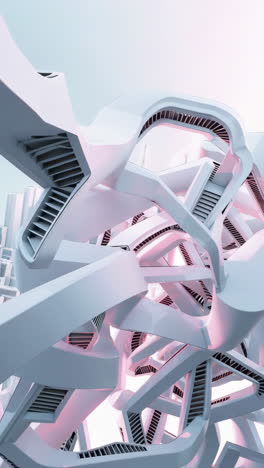 Abstract Futuristic Architecture