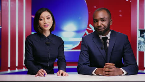 diverse presenters hosting morning show