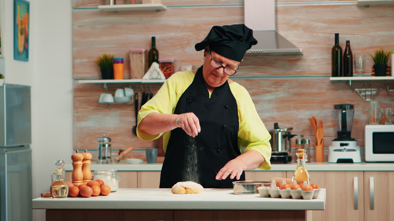 preparación de la masa para hornear