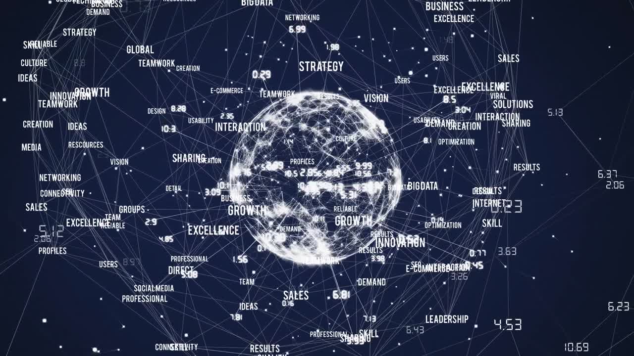 전 세계 비즈니스 텍스트와의 연결 네트워크의 활성화