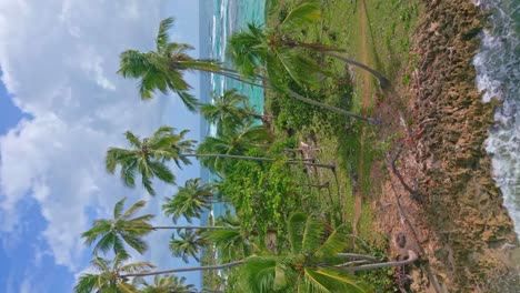 Los-Coquitos-beach,-Cabrera-in-Dominican-Republic