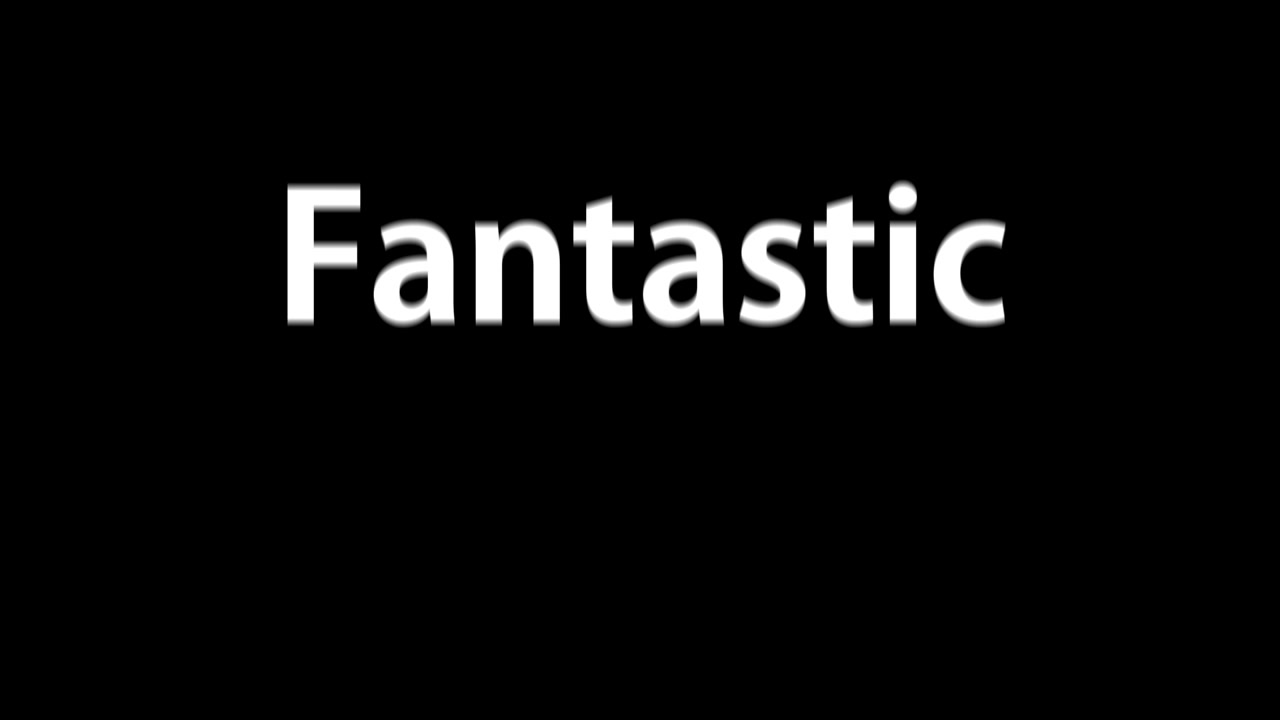 Fantastisk tekstanimationsbesked bevægelsesgrafik