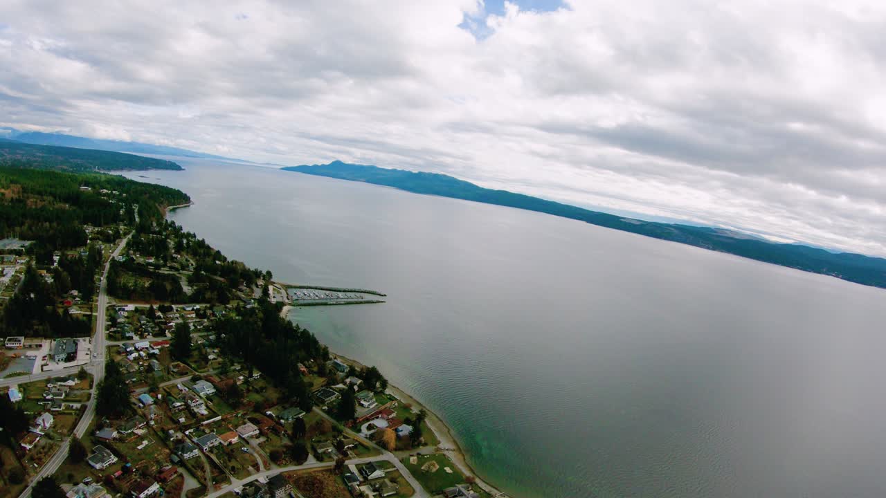 el paso aéreo de grief point powell river bc