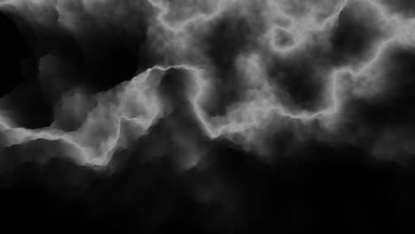 Flowing-dark-mystical-black-clouds-on-black-space