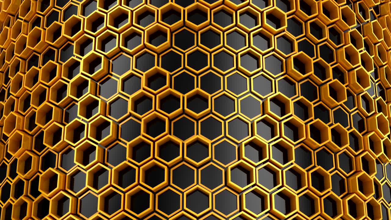 Background of Hexagons