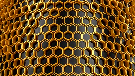 background of hexagons