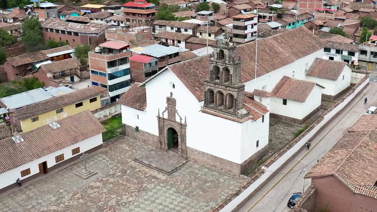 San Pedro Apóstol Church in Andahuaylillas, part of Cusco's rich heritage