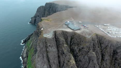 Cabo-Norte-(Nordkapp)-En-El-Norte-De-Noruega.