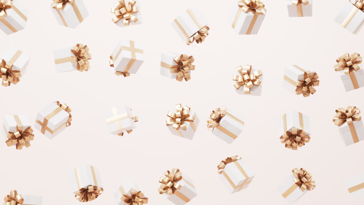 선물 상자, 축제 및 축제, 3d 렌더링