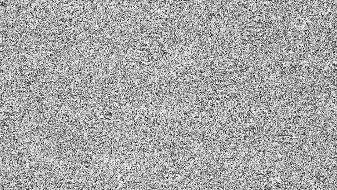 Abstract Digital Glitch and Static Noise Overlay