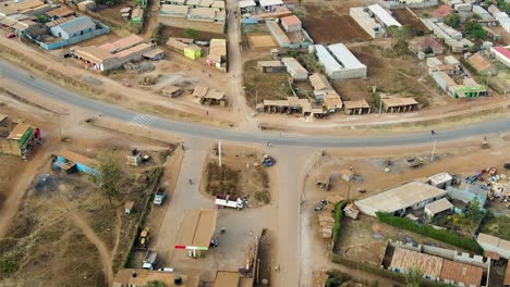 Aerial-View-of-Nairobi,-Kenya