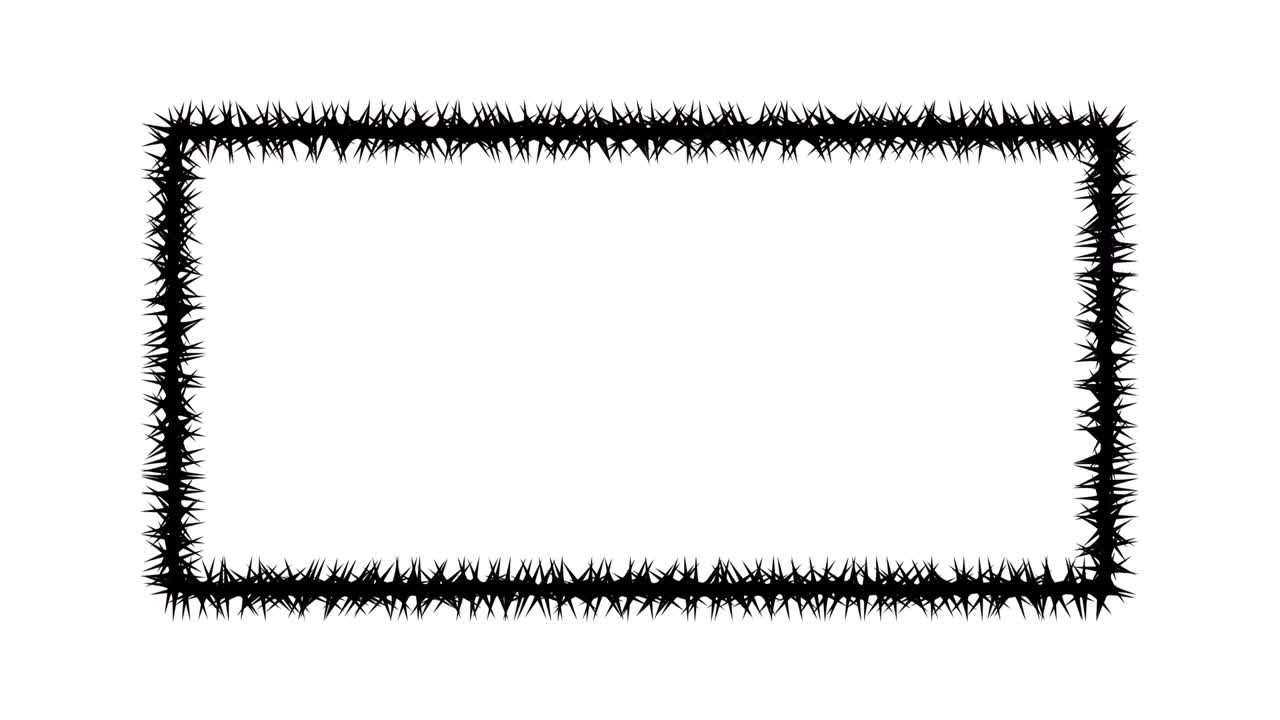 색 배경에 니가 있는 검은색 프레임, 추상적인 스 모션 애니메이션