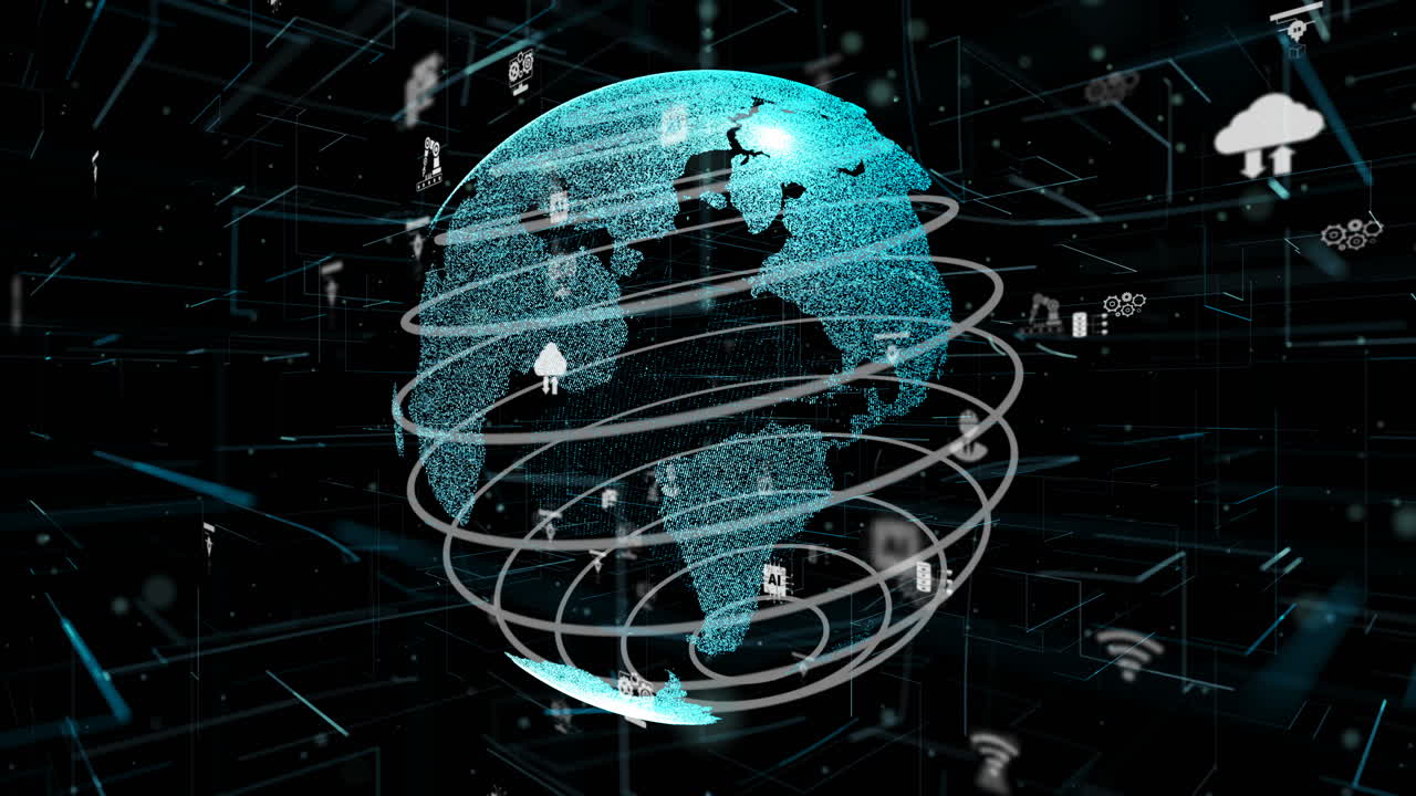 Concetto di innovazione della tecnologia informatica digitale Industria 4.0