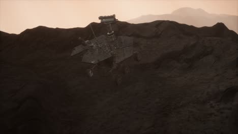 oportunidad de marte explorando la superficie del planeta rojo