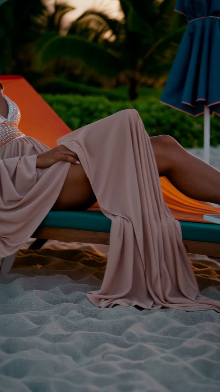 Sunset Beach Relaxation