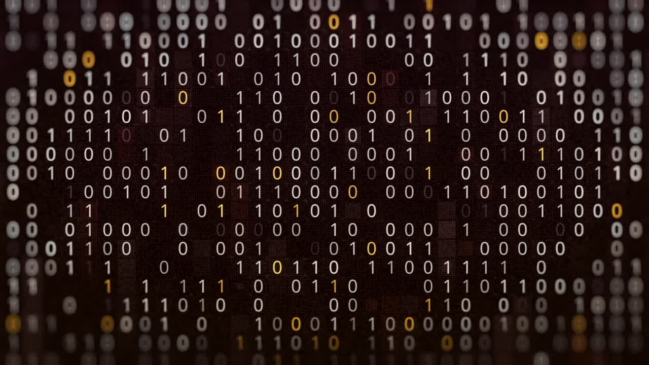 Binary Code Background