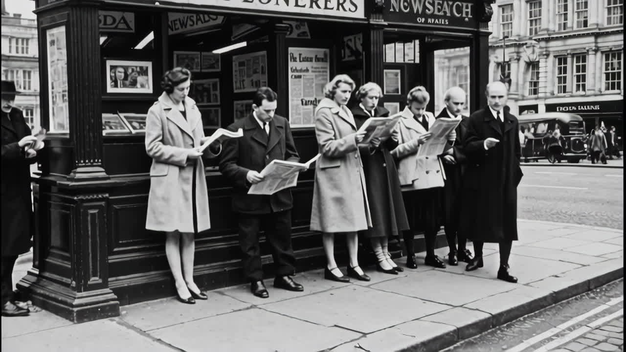 1930s Street Scenes in London