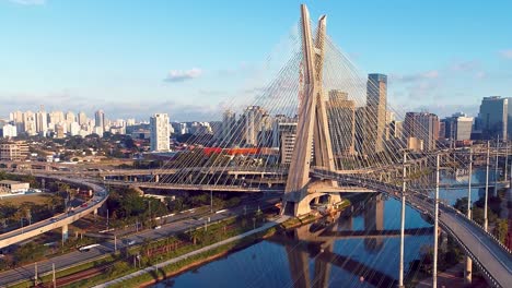 Cityscape-aerial-view-of-downtown-Sao-Paulo-Brazil