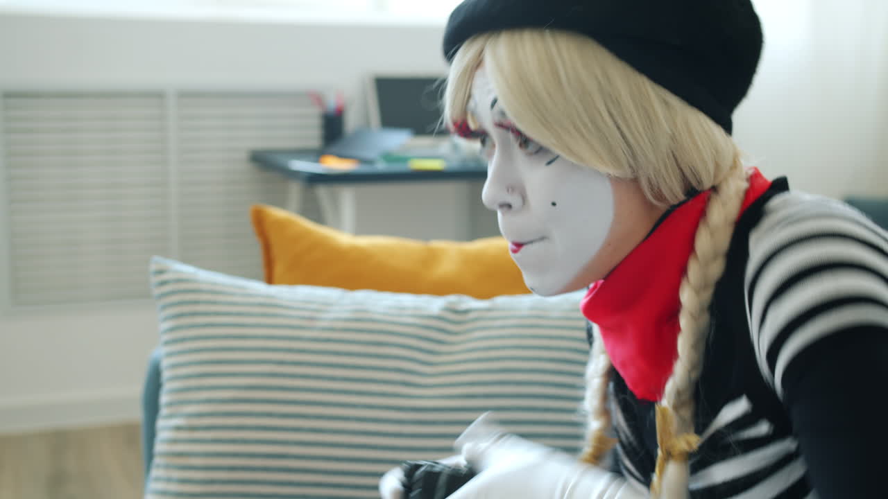 Mime Playing Video Games