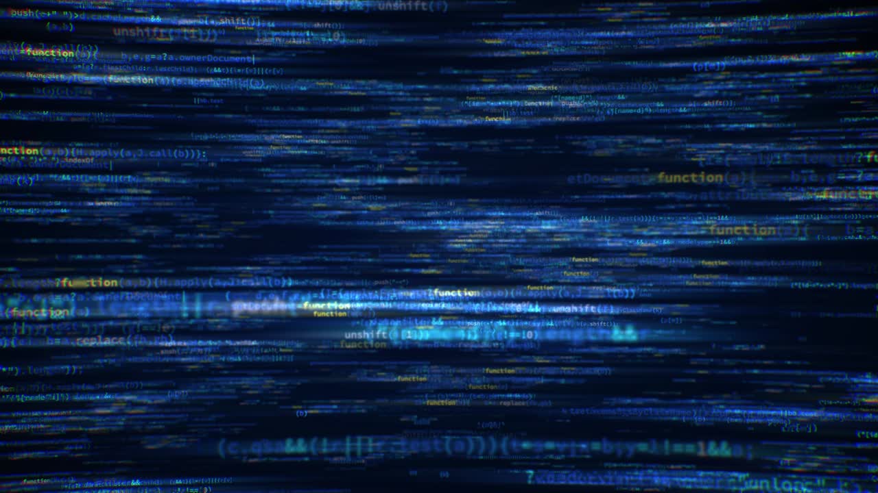 matriz digital del bucle de código del desarrollador de software