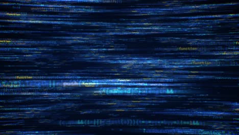 matriz digital del bucle de código del desarrollador de software