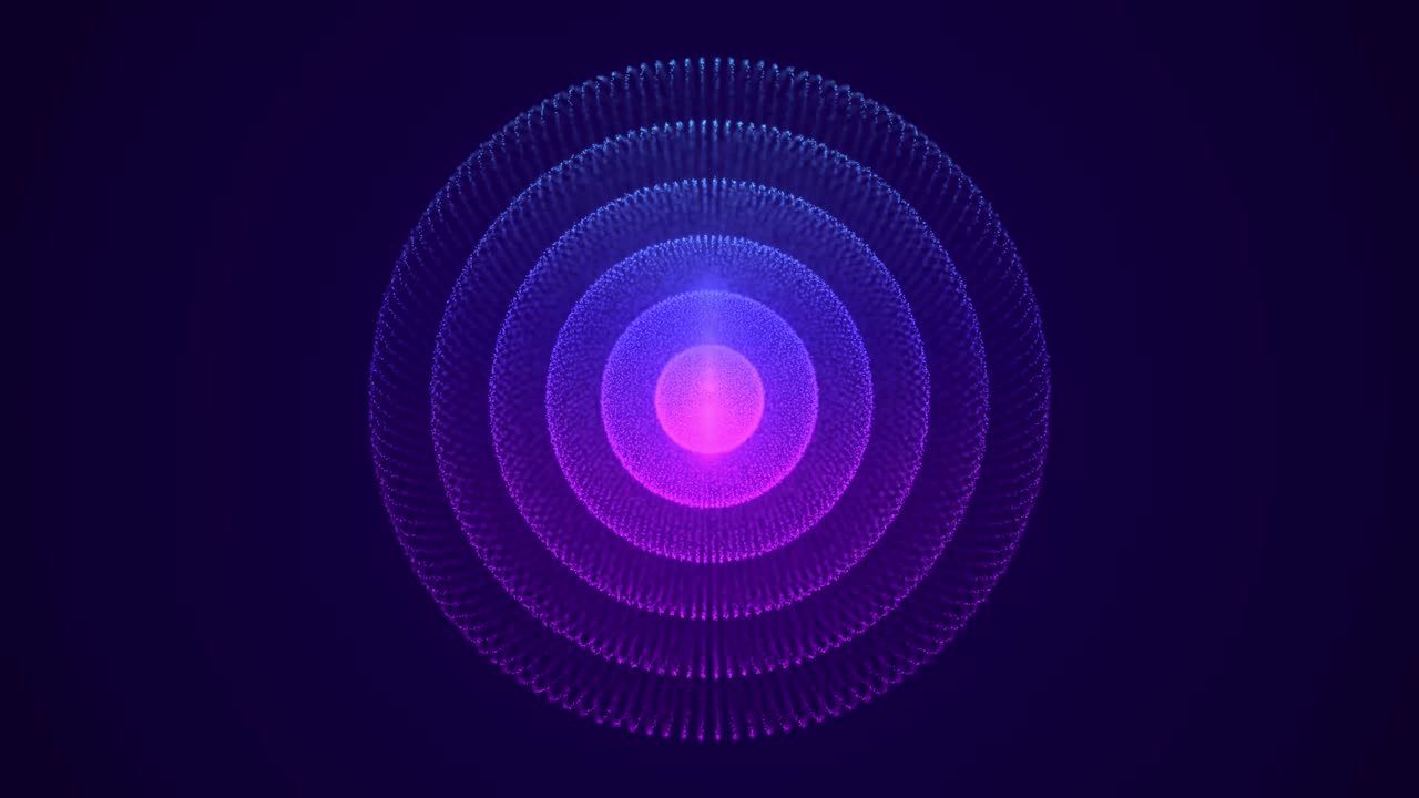 점들로 구성된 구. 현대 와이어 프레임 요소. 기술 그리드 구. 3d 렌더링.