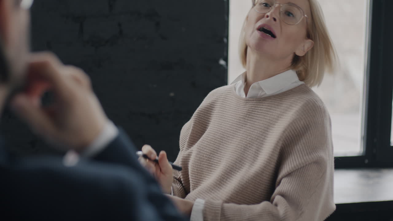 Forretningsmøde eller samtale