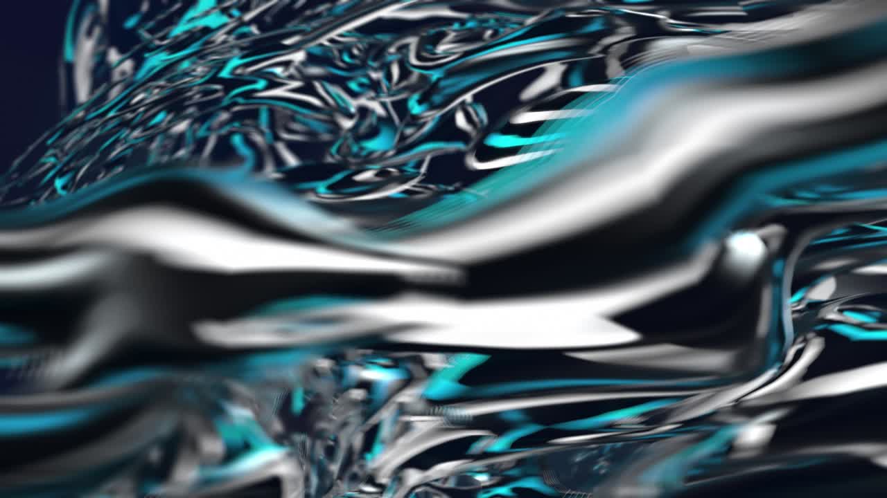 Abstract Liquid Dark Metal Loop
