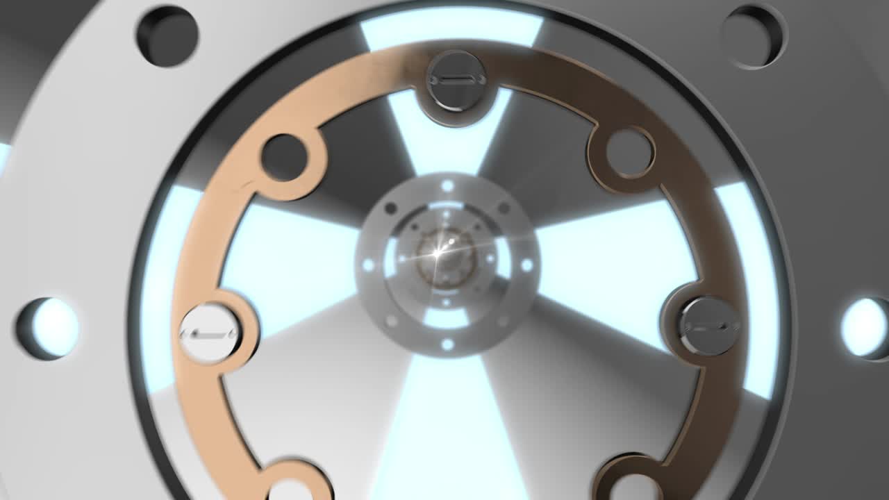 Futuristic Tunnels Loop – Light and Metal