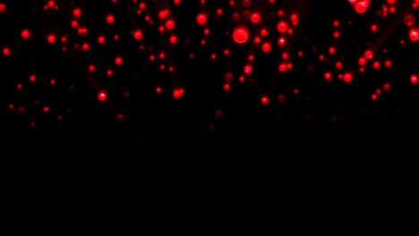 fondo abstracto con partículas relucientes. bucle sin costuras