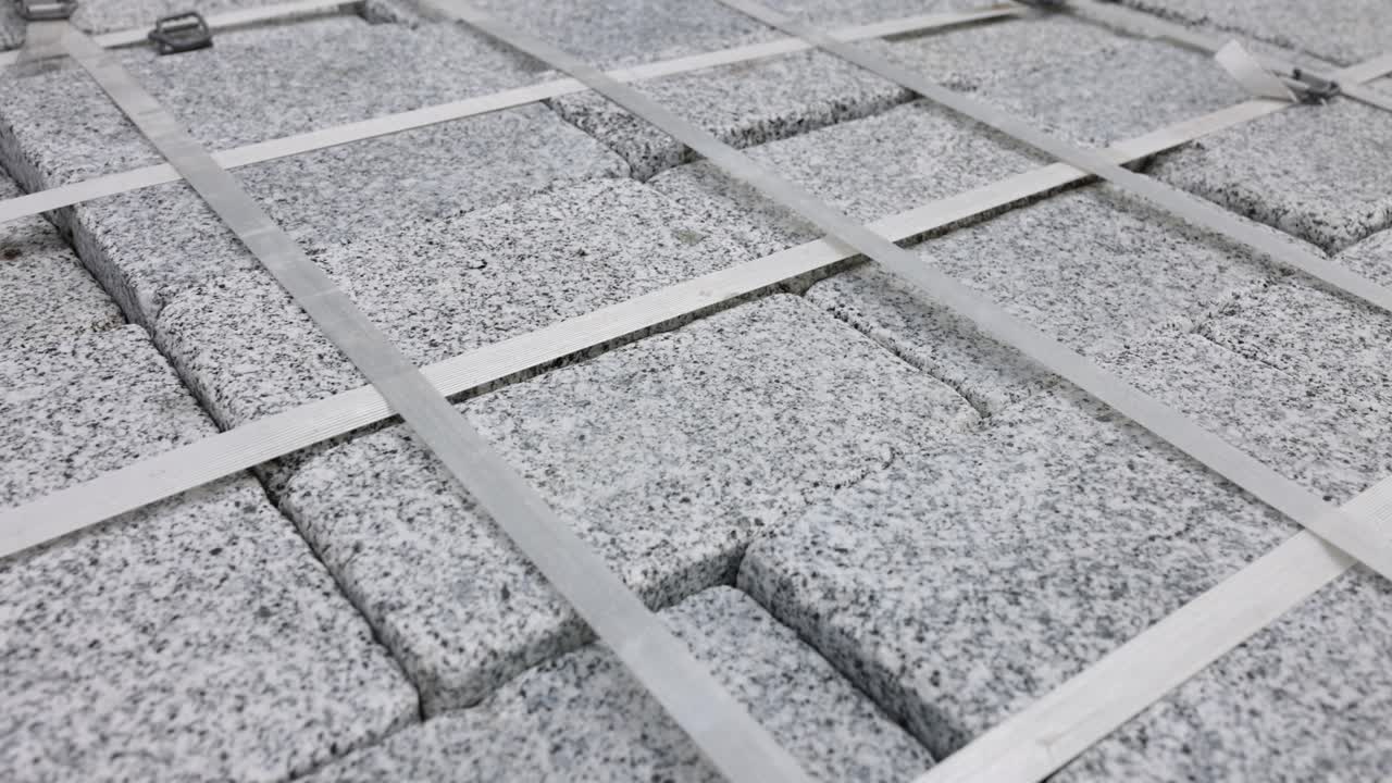 Bundle of Granite Paving Stones