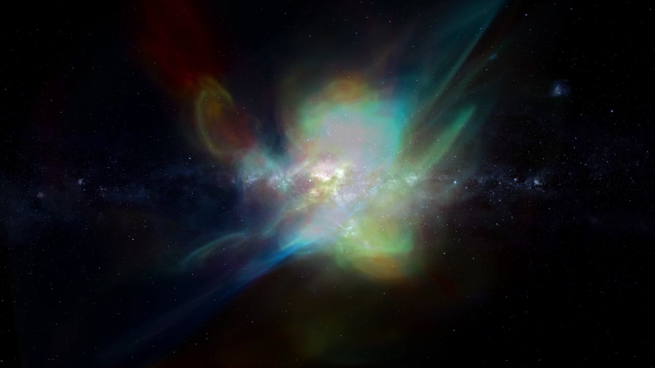 las secuelas de una estrella en explosión en la vía láctea.