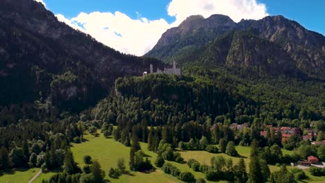 neuschwanstein castle bavarian alps germany